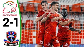 Zulte Waregem vs FCV Dender 21 Abdoulaye Traore Goal All Goals and Extended Highlights [upl. by Freyah]