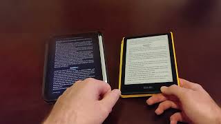 iPad Mini 6th Gen vs Amazon Kindle Paperwhite  Reading Experience [upl. by Anowahs796]