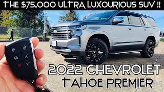 2022 Chevrolet Tahoe Premier All new major changes amp Full Review [upl. by Einavoj629]