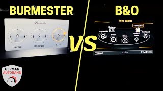 Burmester vs Bang amp Olufsen SOUND SYSTEM  2019 Mercedes GLC vs 2015 Audi A3 You amp Me Flume Remix [upl. by Diella597]