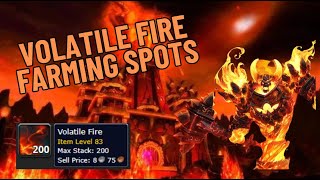 Volatile Fire Farming Spots in Cataclysm Classic [upl. by Enehs]