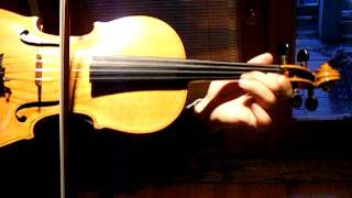 BACH VIOLIN CONCERTO in A MINOR SOLO Sound Sample Old German Violin [upl. by Ennael]