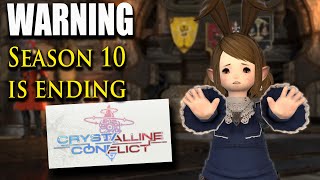 Crystaline Conflict season 10 is coming to an end [upl. by Esorlatsyrc]