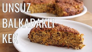 Unsuz Balkabaklı Kek glutensiz  Az kalorili besin değeri yüksek diyet kek  Canandan Tarifler [upl. by Marou]