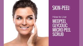 MedPeel Glycolic Micro Peel Scrub [upl. by Johnnie]