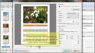 Comment créer un calendrier 2013 à imprimer par vousmême [upl. by Muscolo]