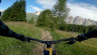 Infinity trail  MTB Dolomites Sellaronda loop [upl. by Emelda]