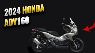 2024 Honda ADV 160  Whats new [upl. by Nehtan756]