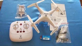 JJRC H68G Bellweather GPS Version Flight Test Review [upl. by Oakman183]