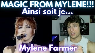 Magnificent Mylene Farmer  Ainsi soit je song reaction [upl. by Winona956]