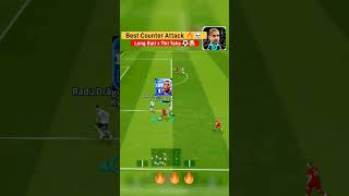 Long Ball Pass x Tiki Taka Counter Attack 🔥☠️ youtubeshorts football bola fcmobile efootball [upl. by Keever]