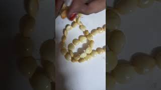 DIY Handmade Jewelry Making with Lal Chandan Tree Seed diy craft diy trending youtubeshorts [upl. by Urson]