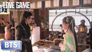 花絮：前方传来凌妙妙被慕声“拦腰砍断”片段 【永夜星河 Love Game in Eastern Fantasy】 [upl. by Kaasi509]