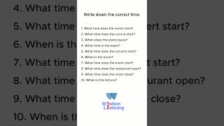 Listening for time english learningenglish learnenglish [upl. by Enilesor]