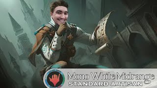 Mono White Midrange  Duskmourn Standard Artisan Deck Tech [upl. by Alfeus]