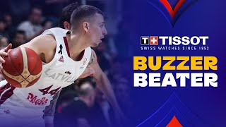 🇱🇻 Toms Leimanis  TISSOT Buzzer Beater  FIBAWC 2023 Qualifiers [upl. by Gracie977]