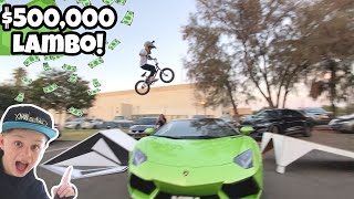 I Brought A 500000 LAMBO to the SKATEPARK and JUMPED IT [upl. by Altis]