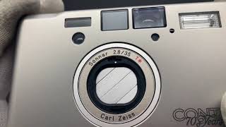 Contax T3 Limited Edition Film Camera  Detailed Inspection and Review [upl. by Siouxie311]