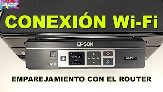 CONECTAR IMPRESORA EPSON A UNA RED WIFI XP352 XP355 Y MUCHAS MAS [upl. by Arriek889]