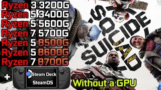 Suicide Squad  Ryzen 3 3200G  Ryzen 5 3400G  5600G  8500G  8600G  Ryzen 7 5700G  8700G [upl. by Boice]