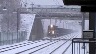 Trains in the Snow [upl. by Knepper]