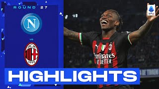 NapoliMilan 04  Leao and the Rossoneri stun league leaders Goals amp Highlights  Serie A 202223 [upl. by Akemeuwkuhc]