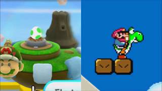 Dash Yoshi Star  Mario Music Mashup 4 [upl. by Julis802]