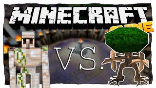 EISENGOLEM VS TRENT  Minecraft Eisengolem vs Monster • 32  SHINEMC [upl. by Herm181]