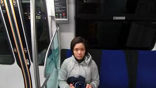 Tokyo  Going back to our hotel using Yurikamome Line  Part 2  2 Dec 2023 [upl. by Alyak178]