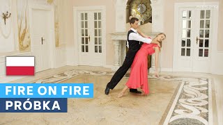 Sample Tutorial Fire on Fire  Sam Smith From quotWatership Downquot Waltz  Wedding Dance Choreography [upl. by Merfe125]