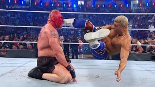 Brock Lesnar Vs Cody Rhodes Full Match WWE Backlash 2023 Highlights [upl. by Trebleda]