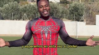 SPIDER PAPU VS YO RETO DE FUTBOL [upl. by Iur55]