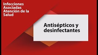 Antisépticos y desinfectantes [upl. by Jit]