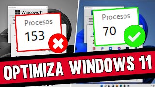 Cómo Reducir los Procesos Y Optimizar Windows 11 y 10 [upl. by Evilc]