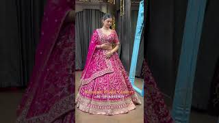 Bridal lehenga Design  Worldwide Shipping [upl. by Gladi26]