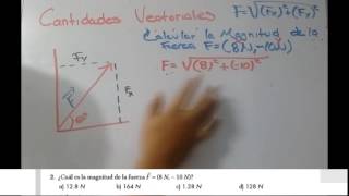 04 CURSO EXACER COLBACH 2017  FISICA CANTIDADES VECTORIALES [upl. by Gaskins981]