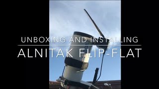 Unboxing and installing OPTEC ALNITAK FlipFlat [upl. by Imotas]