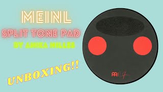 Meinl Split Tone Pad Unboxing  Anika Nilles  Practice Pad [upl. by Ibbison]