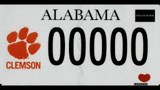 18 new proposed car tags for Alabama [upl. by Naehgem]