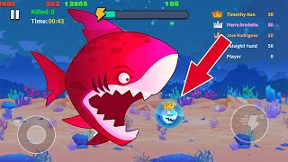 🐠Eat Fishio  Walkthrough Gameplay Part 1 iOS Android [upl. by Tomkiel853]