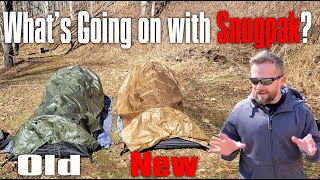 2022 Snugpak Quality Inspection  New VS OLD  Snugpak Ionosphere Bivy Tent Analysis [upl. by Nirrad]