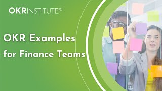 OKRs for Finance Teams [upl. by Atews]