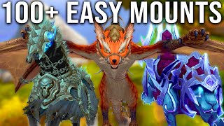 100 Easy to Get Mounts and How to Get Them in World of Warcraft [upl. by Effy]