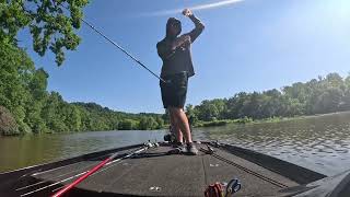 Ohio River Tanners Creek Major League Fishing BFL  Hoosier Division [upl. by Neona]