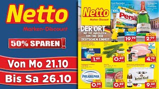 NETTO Prospekt – Angebote ab 21102024 [upl. by Gosney]