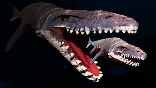 ATTACK of the KILLER MOSASAURUS  Feed and Grow Fish Gameplay [upl. by Oiram]