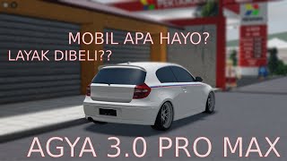 AGYA PRO MAX  CAR DRIVING INDONESIA ROBLOX CDID  BMR 130I 3 DOORS INDONESIA [upl. by Igic]