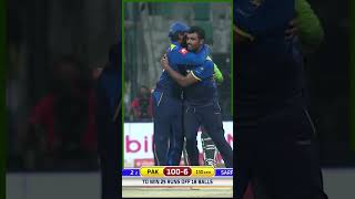 Thisara Perera 3 Wicket Haul Against Pakistan PAKvSL SportsCentral Shorts PCB M6C2K [upl. by Zeiler]