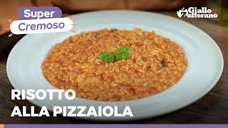 Risotto alla pizzaiola 🍅  SUPER GUSTOSO SUPER CREMOSO [upl. by Ardnuahc]