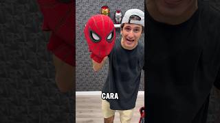 MASCARA DE SPIDERMAN BARATA VS CARA  😱 [upl. by Niliak]